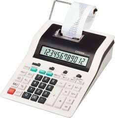Калькулятор Citizen CX-123N с бумажным принтером цена и информация | Смягчает воду и защищает Вашу посудомоечную машину от извести. | kaup24.ee