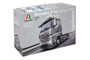 Italeri - Mercedes Benz Actros MP4 GigaSpace, 1/24, 3905 hind ja info | Klotsid ja konstruktorid | kaup24.ee