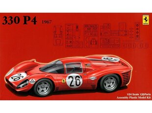 Fujimi - Ferrari 330P4 1967 Le Mans - Parker / Scarliotti, 1/24, 12575 hind ja info | Klotsid ja konstruktorid | kaup24.ee