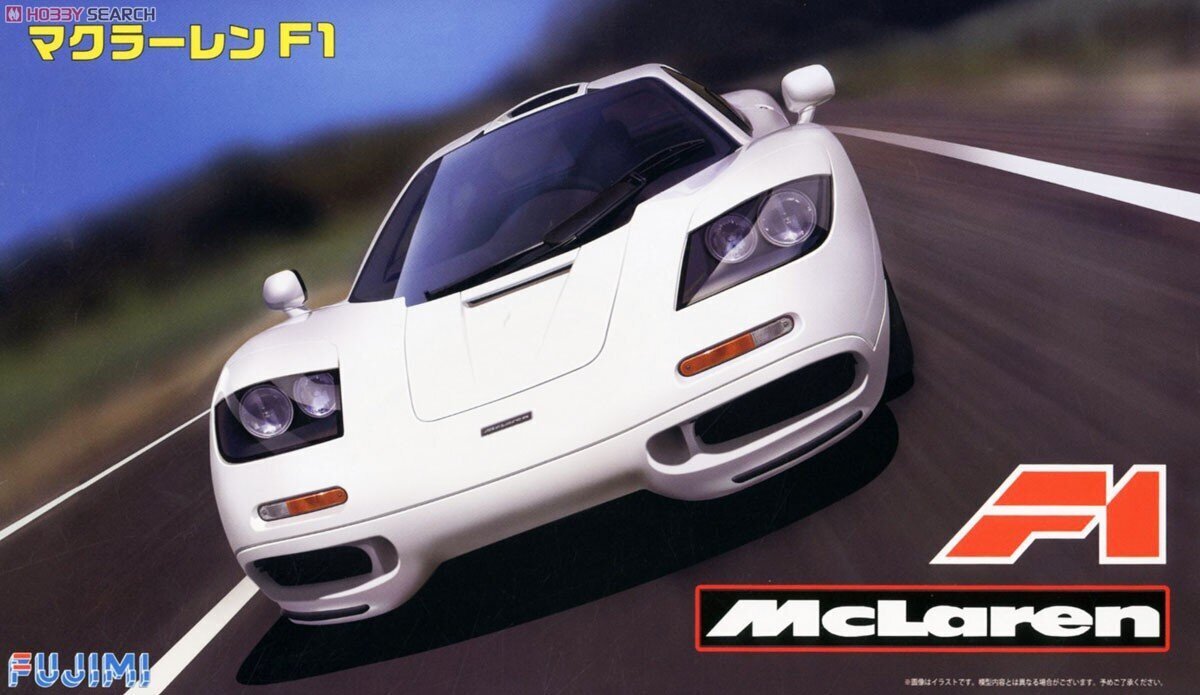 Fujimi - McLaren F1, 1/24, 12573 hind ja info | Klotsid ja konstruktorid | kaup24.ee