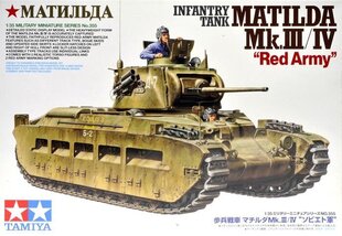 Tamiya - Matilda Mk.III/IV Red Army, Scale:1/35, 35355 hind ja info | Klotsid ja konstruktorid | kaup24.ee