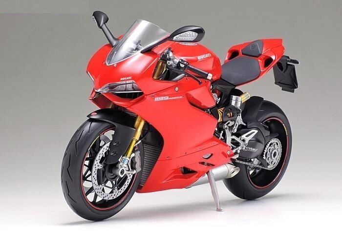 Tamiya - Ducati 1199 Panigale, 1/12, 14129 цена и информация | Klotsid ja konstruktorid | kaup24.ee