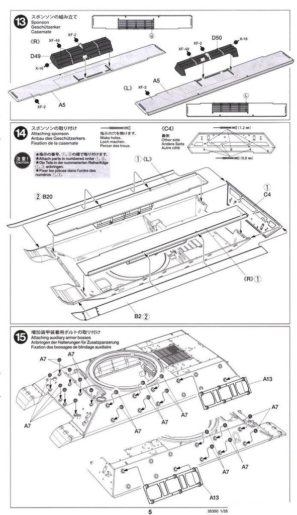 Tamiya - U.S. Tank Destroyer M10 Mid Production, Scale:1/35, 35350 hind ja info | Klotsid ja konstruktorid | kaup24.ee