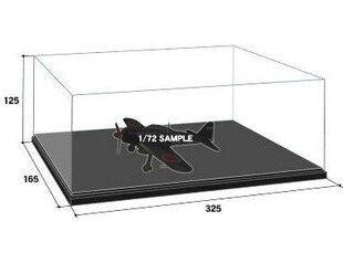 Trumpeter - Display case, for 1/72 scale kits, 325x165x125mm, 09814 hind ja info | Hoiukastid ja -korvid | kaup24.ee