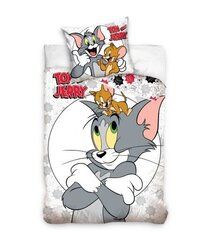 Laste voodipesukomplekt Tom and Jerry, 150x210, 2-osaline цена и информация | Детское постельное бельё | kaup24.ee