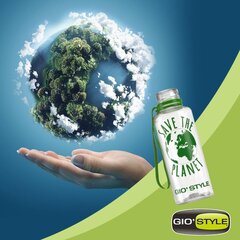 Joogipudel Gio Style Save The Planet, 0,5 l цена и информация | Фляги для воды | kaup24.ee