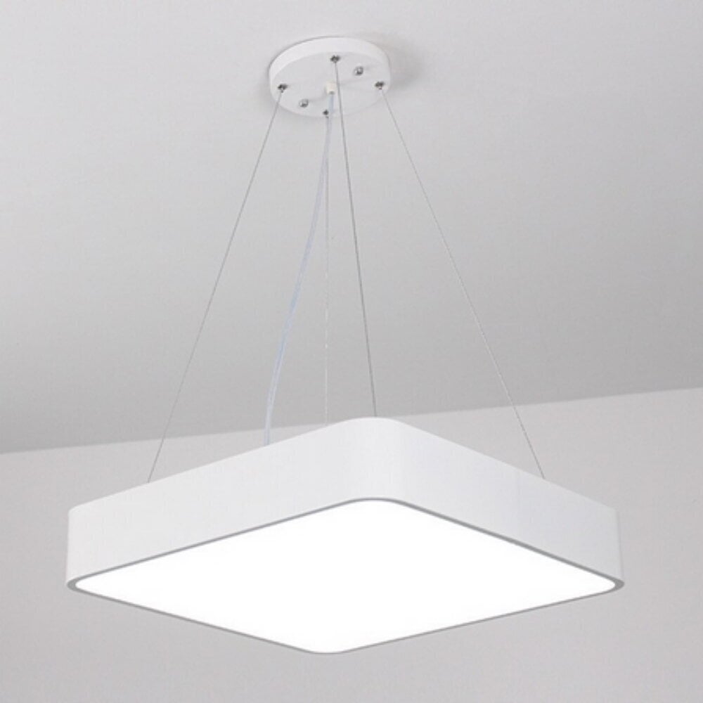 Ripplae LED-valgusti, valge, ruut 48W 600mm 4000К цена и информация | Rippvalgustid | kaup24.ee