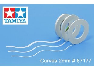 Tamiya - Maalriteip 2mm, 87177 hind ja info | Kunstitarbed, voolimise tarvikud | kaup24.ee