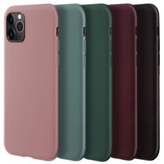 Силиконовый чехол Moozy Minimalist для Huawei P Smart Z и Honor 9X, тонкий и матовый чехол из силикона TPU, винно-красный цена и информация | Чехлы для телефонов | kaup24.ee