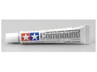 Шлиф.-полировочная паста Tamiya Polishing Compound (Finish), 87070 цена и информация | Принадлежности для рисования, лепки | kaup24.ee