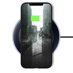 Силиконовый чехол Moozy Minimalist для iPhone 11, тонкий и матовый чехол из силикона TPU, черный цена и информация | Чехлы для телефонов | kaup24.ee