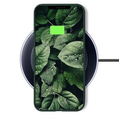 Силиконовый чехол Moozy Minimalist для iPhone 11, тонкий и матовый чехол из силикона TPU, темно-зеленый цена и информация | Чехлы для телефонов | kaup24.ee