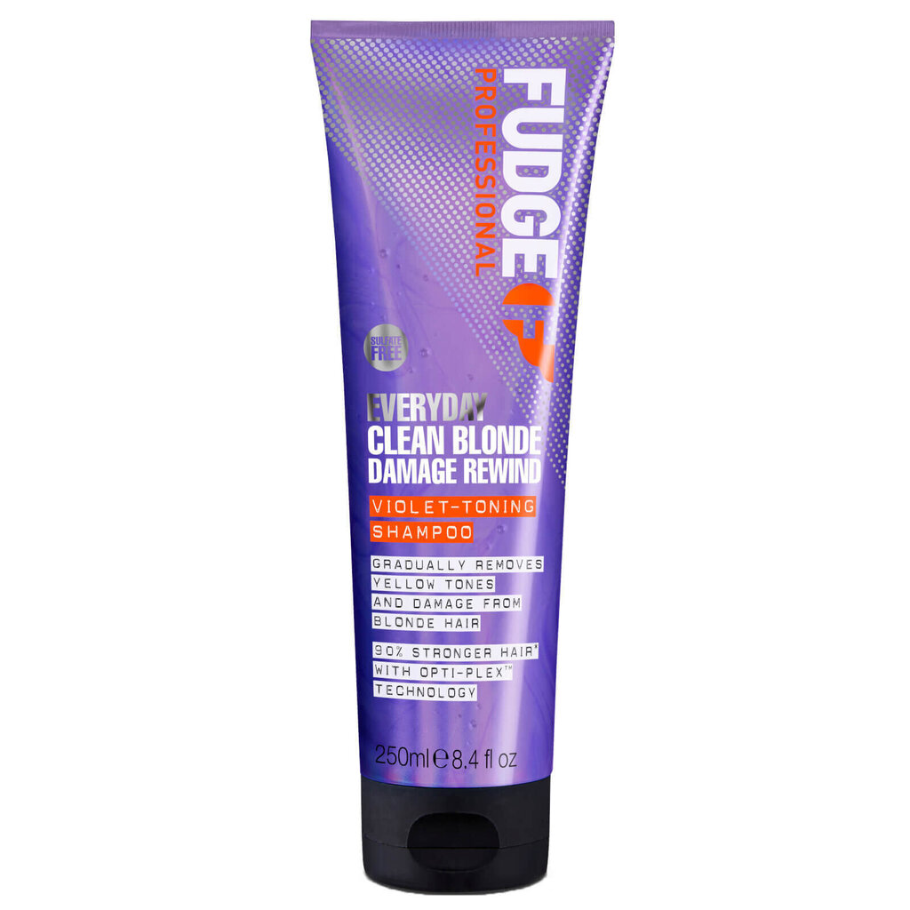 FUDGE Everyday Clean Blonde Damage Rewind Violet šampoon 250ml цена и информация | Šampoonid | kaup24.ee