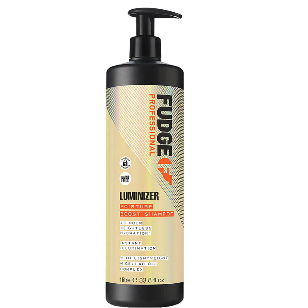 FUDGE Luminizer Moisture Boost šampoon 1000ml hind ja info | Šampoonid | kaup24.ee