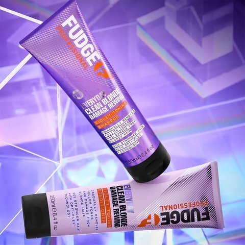 FUDGE Everyday Clean Blonde Damage Rewind šampoon ja palsam 2x250ml цена и информация | Šampoonid | kaup24.ee