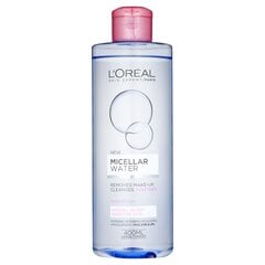 МИЦЕЛЛЯРНАЯ ВОДА ДЛЯ НОРМАЛЬНОЙ И СУХОЙ ЧУВСТВИТЕЛЬНОЙ КОЖИ <br /> l'oreal paris цена и информация | Аппараты для ухода за лицом | kaup24.ee