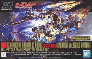 Bandai - HGUC Unicorn Gundam 03 Phenex, 1/144, 55342 цена и информация | Конструкторы и кубики | kaup24.ee