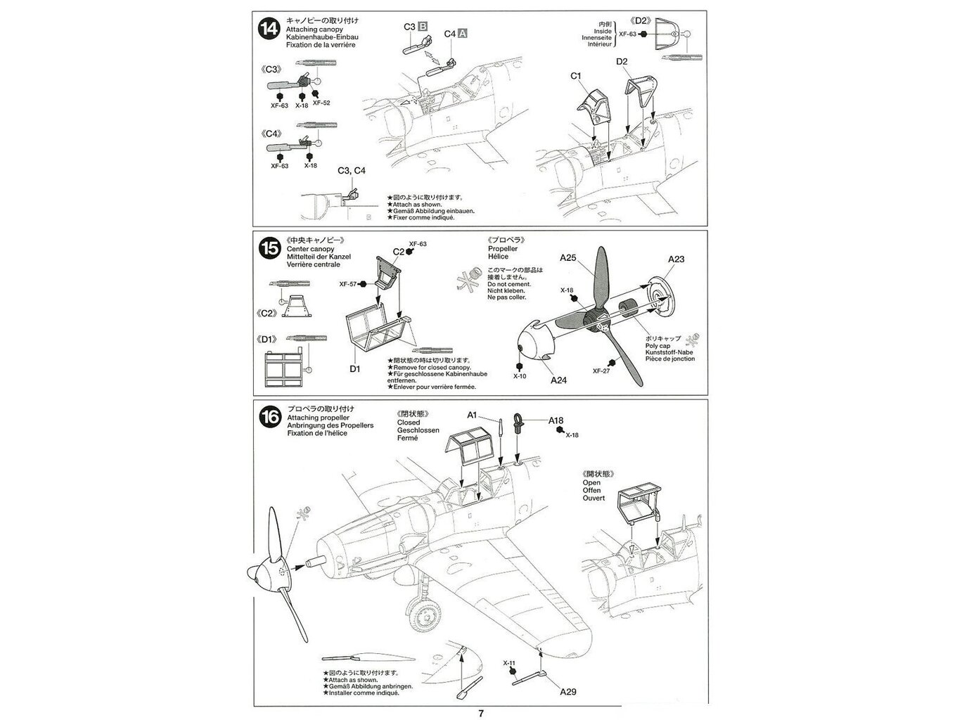 Tamiya - Messerschmitt Bf109 G-6, 1/72, 60790 цена и информация | Klotsid ja konstruktorid | kaup24.ee