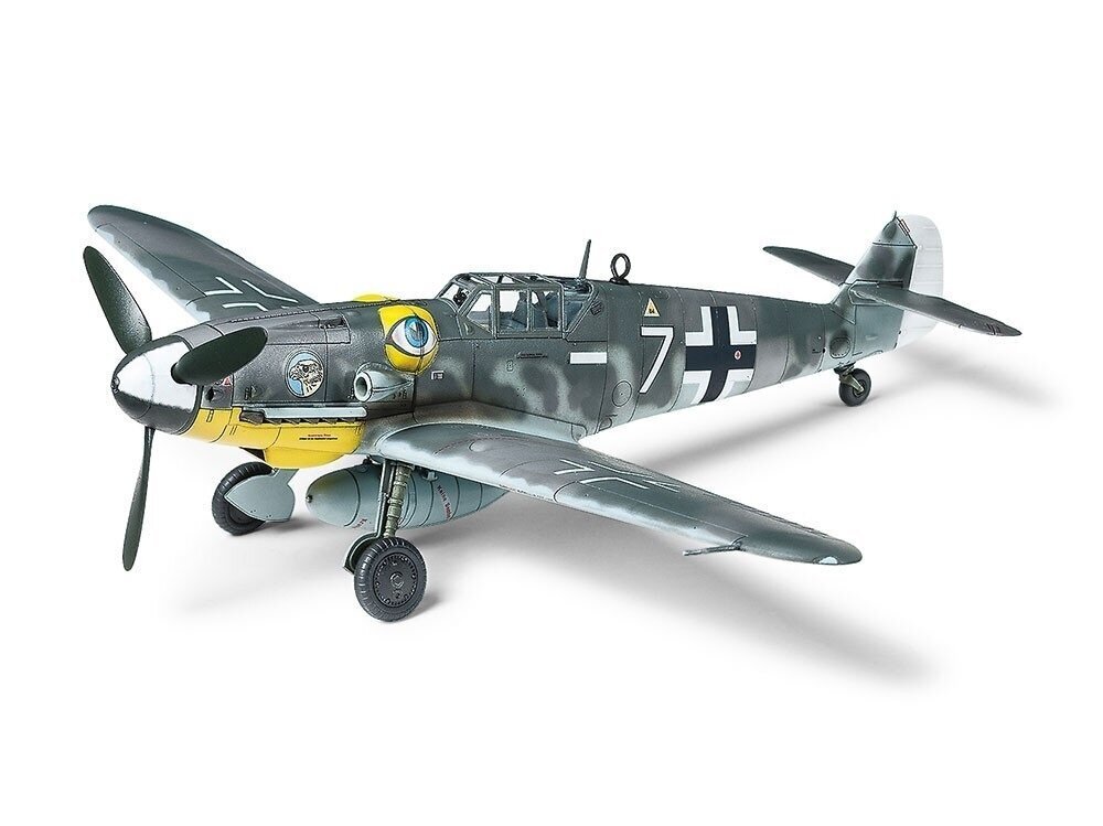 Tamiya - Messerschmitt Bf109 G-6, 1/72, 60790 цена и информация | Klotsid ja konstruktorid | kaup24.ee