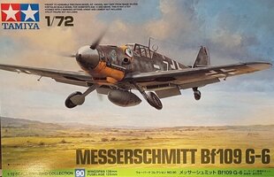 Tamiya - Messerschmitt Bf109 G-6, 1/72, 60790 цена и информация | Конструкторы и кубики | kaup24.ee