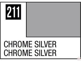 Mr.Hobby - MC-211 Chrome Silver, 10ml hind ja info | Kunstitarbed, voolimise tarvikud | kaup24.ee