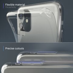 Чехол Moozy 360° для iPhone 11, тонкий и прозрачный чехол из силикона TPU, покрывающий весь корпус цена и информация | Чехлы для телефонов | kaup24.ee