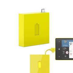 Nokia DC-18 Сурер быстрый внешний аккумулятор USB 1720mAh с добывающим Micro USB Кабелем 25cm Белый  цена и информация | Зарядные устройства Power bank | kaup24.ee