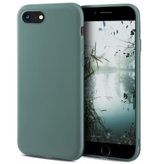 Силиконовый чехол Moozy Minimalist для iPhone SE 2020, iPhone 8 и iPhone 7, тонкий и матовый чехол из силикона TPU, серо-голубой цена и информация | Чехлы для телефонов | kaup24.ee