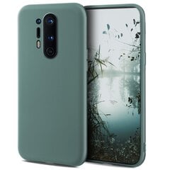 Moozy Minimalist Kerge Silikoonist Ümbris OnePlus 8 Pro, Hall Sinine – Matt Õhuke Pehme TPU Ümbris цена и информация | Чехлы для телефонов | kaup24.ee