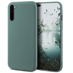 Силиконовый чехол Moozy Minimalist для OnePlus Nord, тонкий и матовый чехол из силикона TPU, серо-голубой цена и информация | Чехлы для телефонов | kaup24.ee