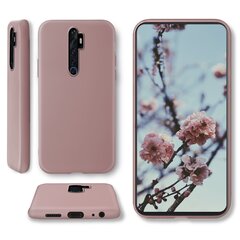 Силиконовый чехол Moozy Minimalist для Oppo Reno2 Z, тонкий и матовый чехол из силикона TPU, роза бежевого цвета цена и информация | Чехлы для телефонов | kaup24.ee