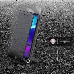 Перекидной чехол Moozy для Huawei Honor 10 - Черный магнитный откидной футляр с держателем для карт и подставкой цена и информация | Чехлы для телефонов | kaup24.ee