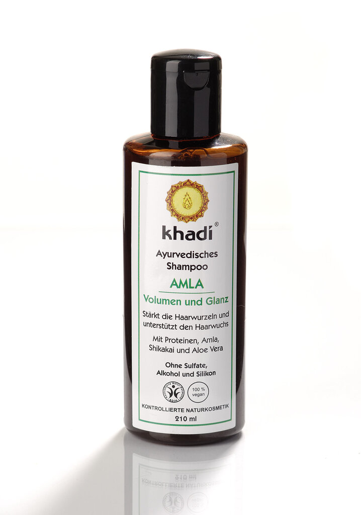 Ayurveda šampoon Amla Volume Elixier Khadi 200 ml цена и информация | Šampoonid | kaup24.ee