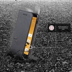 Перекидной чехол Moozy для Samsung A5 2017 - черный магнитный откидной футляр с держателем для карт и подставкой цена и информация | Чехлы для телефонов | kaup24.ee