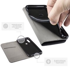 Перекидной чехол Moozy для Xiaomi Mi A2, Mi 6X - черный магнитный откидной футляр с держателем для карт и подставкой цена и информация | Чехлы для телефонов | kaup24.ee