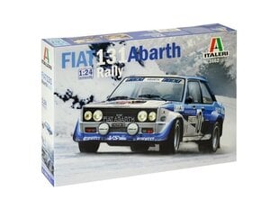 Italeri - Fiat 131 Abarth, 1/24, 3662 hind ja info | Klotsid ja konstruktorid | kaup24.ee