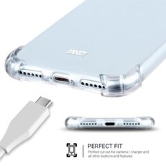 Ударопрочный силиконовый чехол Moozy для Xiaomi Mi A2 Lite, Redmi 6 Pro - Прозрачный чехол с усиленной защитой углов цена и информация | Чехлы для телефонов | kaup24.ee