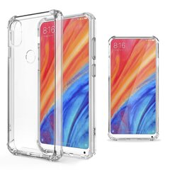 Ударопрочный силиконовый чехол Moozy для Xiaomi Mi Mix 2S - Прозрачный чехол с усиленной защитой углов цена и информация | Чехлы для телефонов | kaup24.ee