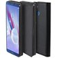 Moozy Klapiga Ümbris Huawei Honor 9 Lite, Must - Magnetilise Klapiga Ümbris Koos Kaardi- ja Telefonihoidjaga hind ja info | Telefoni kaaned, ümbrised | kaup24.ee