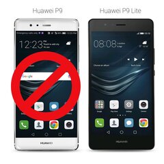 Moozy Klapiga Ümbris Huawei P9 Lite, Must - Magnetilise Klapiga Ümbris Koos Kaardi- ja Telefonihoidjaga hind ja info | Telefoni kaaned, ümbrised | kaup24.ee