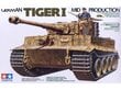 Tamiya - German Tiger I Mid Production, 1/35, 35194 цена и информация | Klotsid ja konstruktorid | kaup24.ee