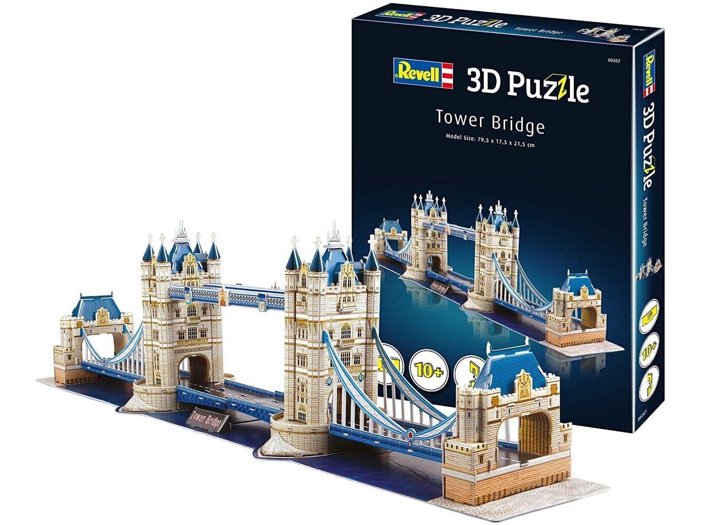 Revell - 3D Puzzle Tower Bridge, 00207 hind ja info | Pusled | kaup24.ee