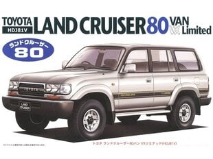 Fujimi - Toyota Land Cruiser 80 Van VX Limited, 1/24, 03795 цена и информация | Конструкторы и кубики | kaup24.ee