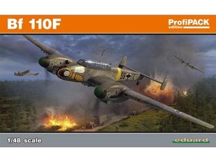 Eduard - Bf 110F, Profipack, 1/48, 8207 цена и информация | Конструкторы и кубики | kaup24.ee