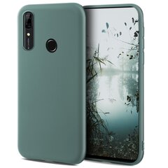 Силиконовый чехол Moozy Minimalist для Huawei P Smart Z и Honor 9X, тонкий и матовый чехол из силикона TPU, серо-голубой цена и информация | Чехлы для телефонов | kaup24.ee