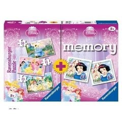 Pusled ja mälu mäng Ravensburger Princess, 07228 цена и информация | Пазлы | kaup24.ee