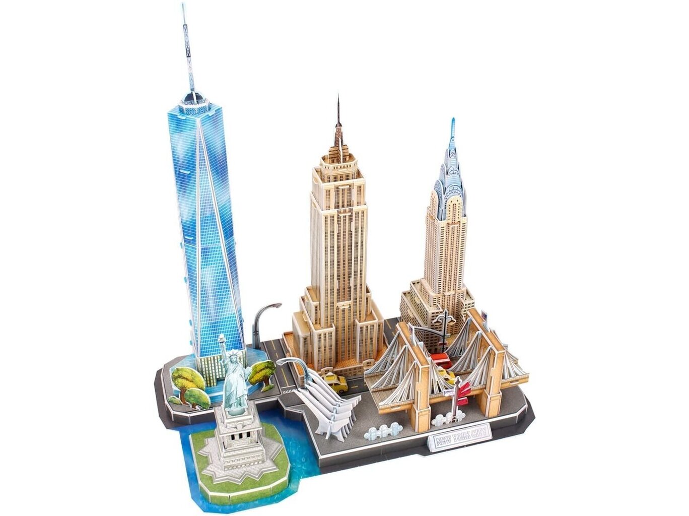 Revell - 3D Puzzle New York Skyline, 00142 hind ja info | Pusled | kaup24.ee