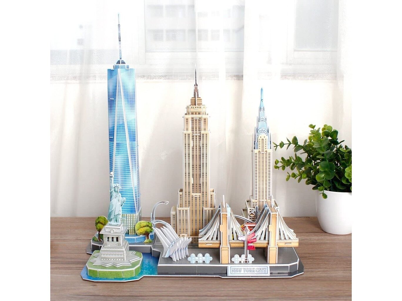 Revell - 3D Puzzle New York Skyline, 00142 hind ja info | Pusled | kaup24.ee