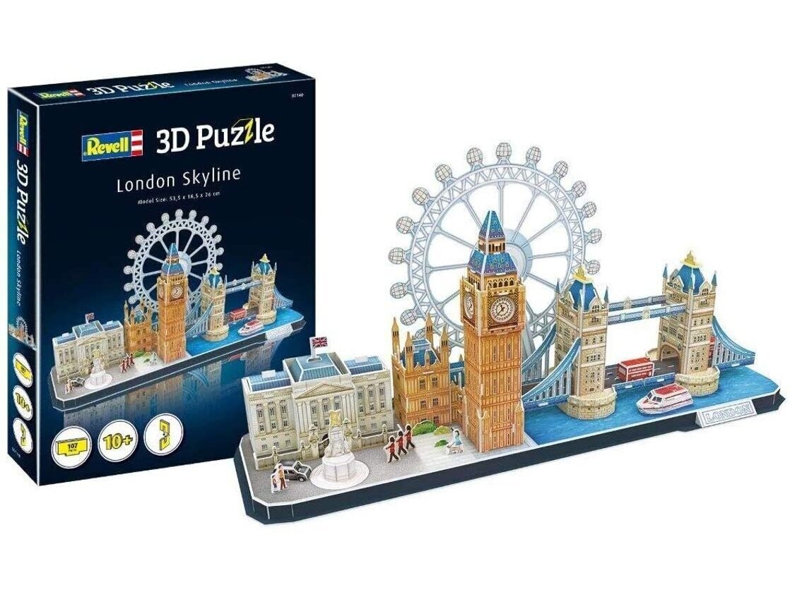 Revell - 3D Puzzle London Skyline, 00140 цена и информация | Pusled | kaup24.ee