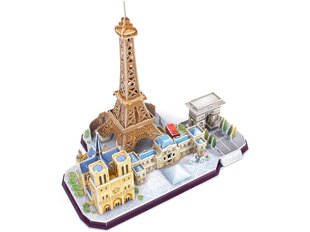 Revell - 3D Puzzle Paris Skyline, 00141 hind ja info | Pusled | kaup24.ee